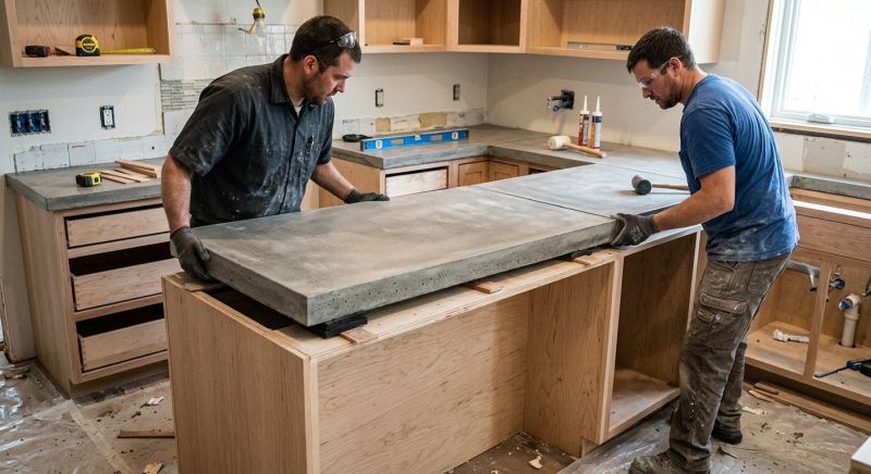 Concrete Countertop Service in Napa, CA