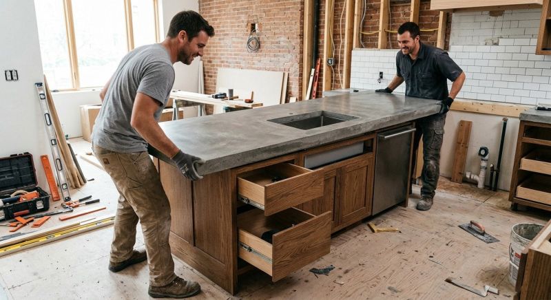 Concrete Countertop Service in Napa, CA