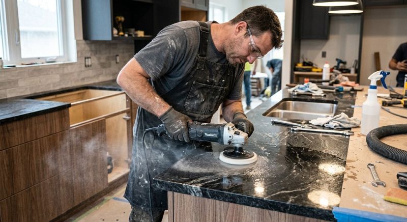 Countertop Polishing in Sacramento, CA