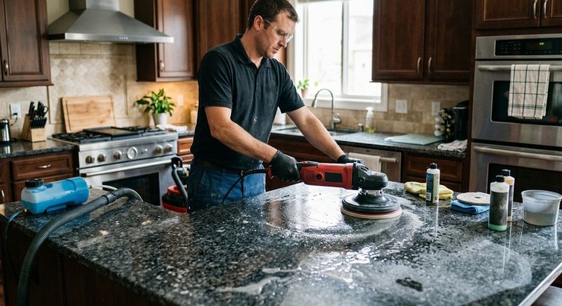 Countertop Polishing in Sacramento, CA