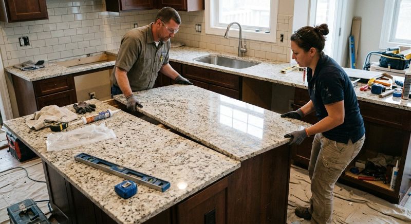 Countertop Renovation in Sonoma County, CA