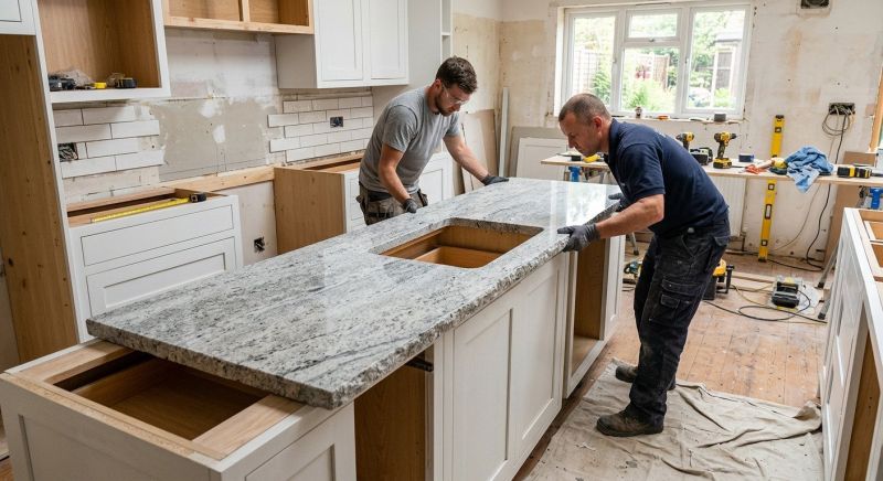 Custom Countertop Installation in Roseville, CA