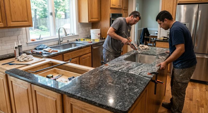 Custom Countertop Installation in Roseville, CA