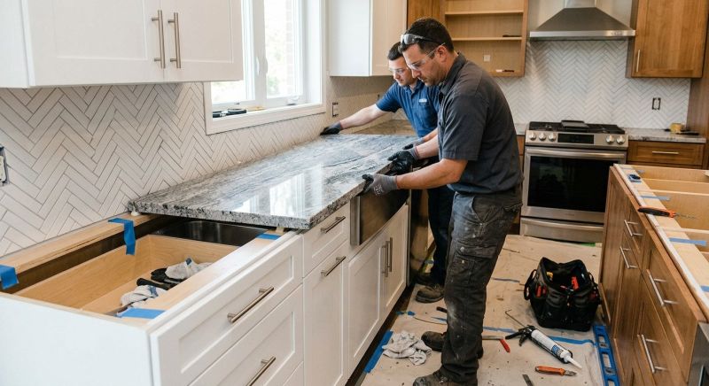 Custom Countertop Installation in Roseville, CA