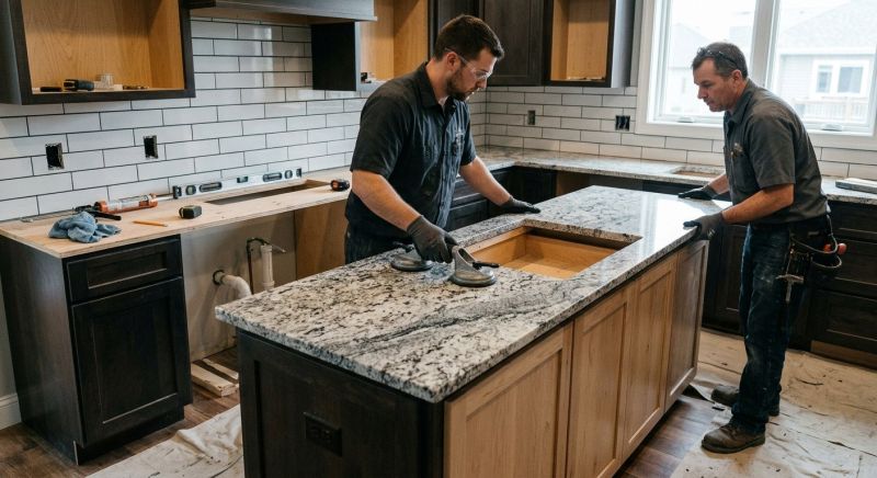 Granite Installation in Sonoma County, CA