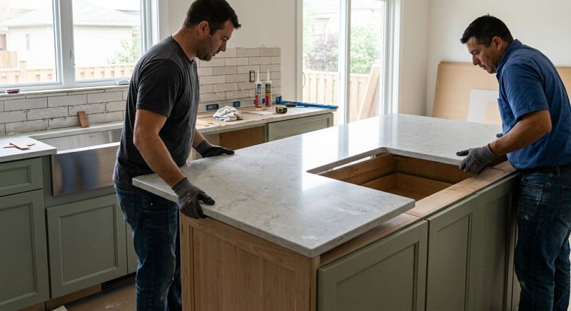 Kitchen Countertop Installation in Napa, CA