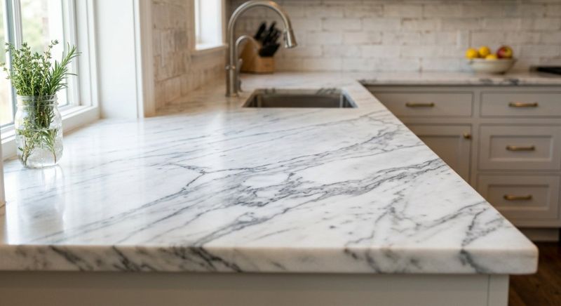 Marble Countertop Installation in Santa Rosa, CA