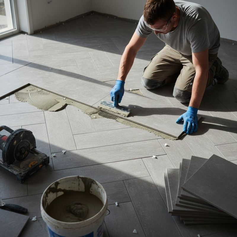 Porcelain Tile Installation in Alexandria, VA