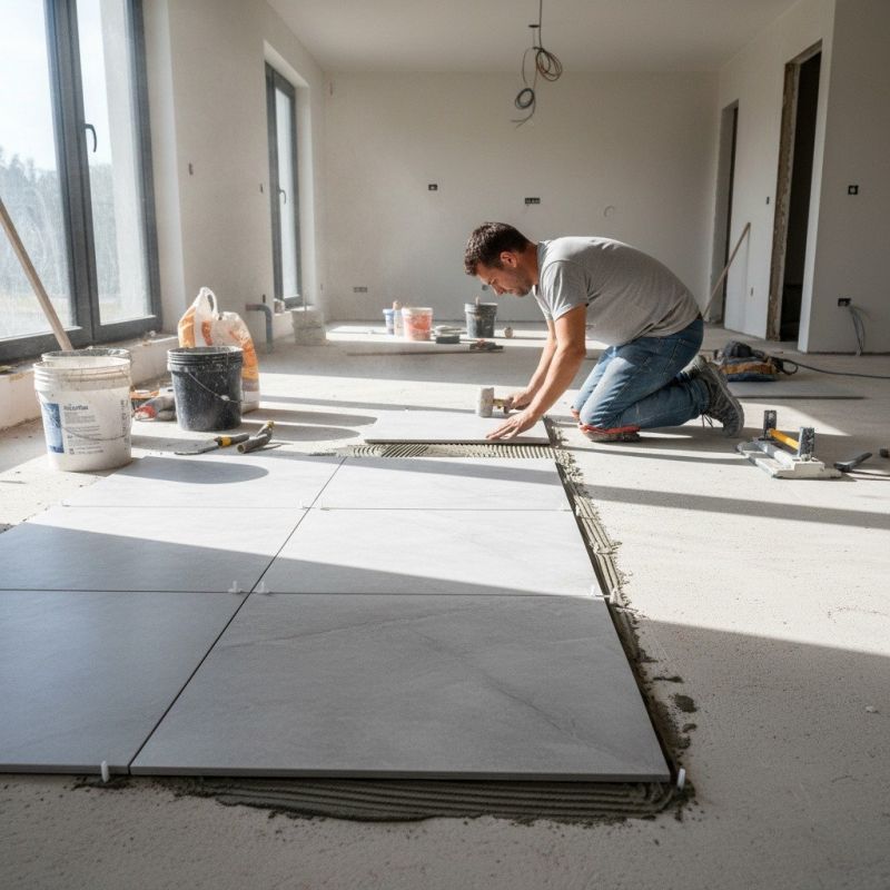 Slate Tile Floor Installation in Annapolis, MD